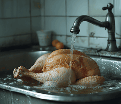 Chicken Thawing Improper